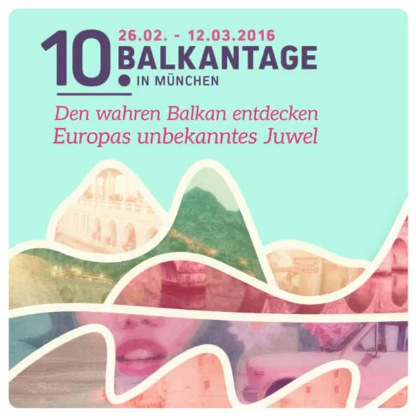 Cover der Balkantage-Broschüre von 2016