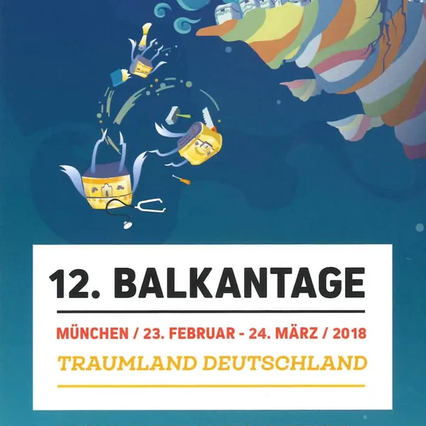 Cover der Balkantage-Broschüre von 2018