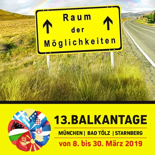 Cover der Balkantage-Broschüre von 2019